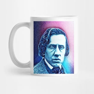 Frédéric Chopin Snow Portrait | Frédéric Chopin Artwork 13 Mug